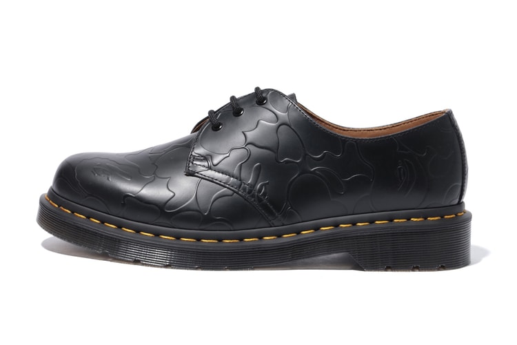Gros Plan Sur La Collaboration BAPE x Dr. Martens