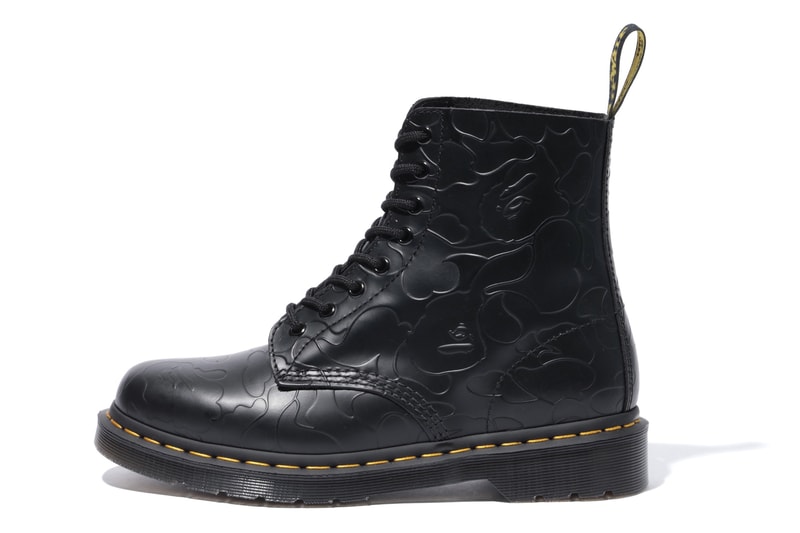 BAPE A Bathing Ape Dr. Martens Collection Capsule Mode London Fashion Shoes Chaussures