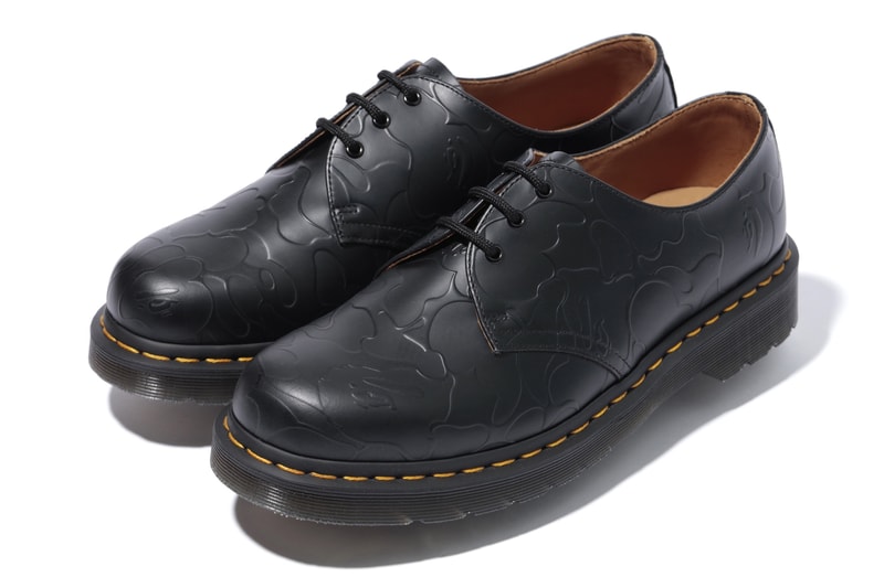 BAPE A Bathing Ape Dr. Martens Collection Capsule Mode London Fashion Shoes Chaussures
