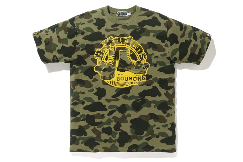 BAPE A Bathing Ape Dr. Martens Collection Capsule Mode London Fashion Shoes Chaussures