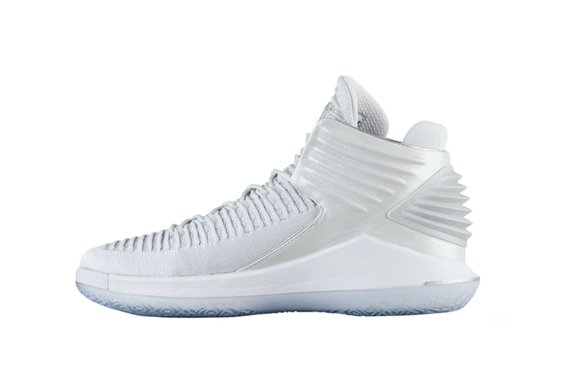 Air Jordan 32 white Pure Platinum
