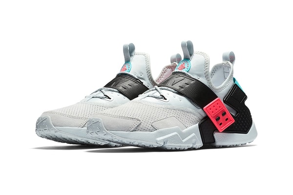 Air Huarache South Beach, Neon Blue, Pink