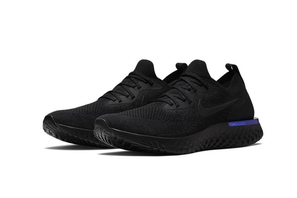 La Nike Epic React Flyknit Arrive En "Black/Racer Blue"