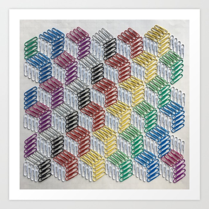 "Qtip-top Forme" Oeuvre Adam Hillman