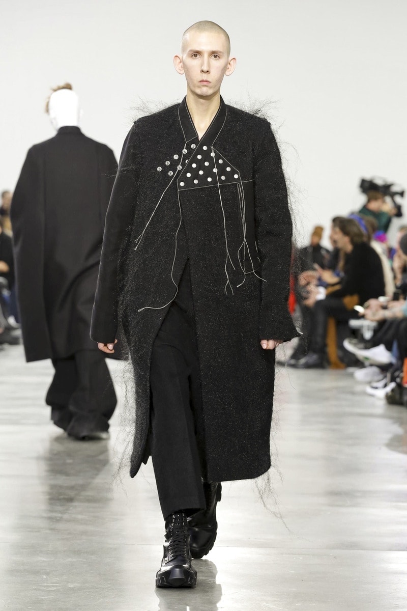 Rick Owens Paris Fashion Week Fall Winter 2018