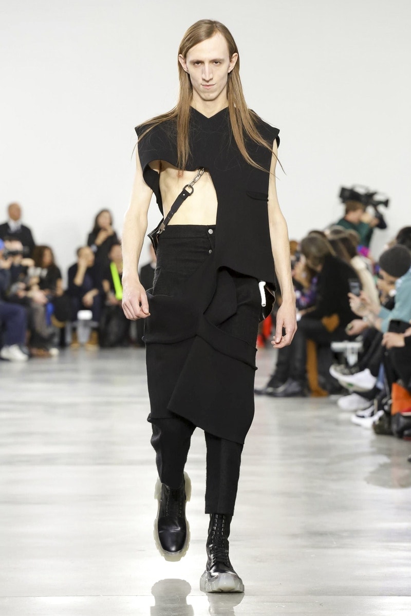 Rick Owens Paris Fashion Week Fall Winter 2018
