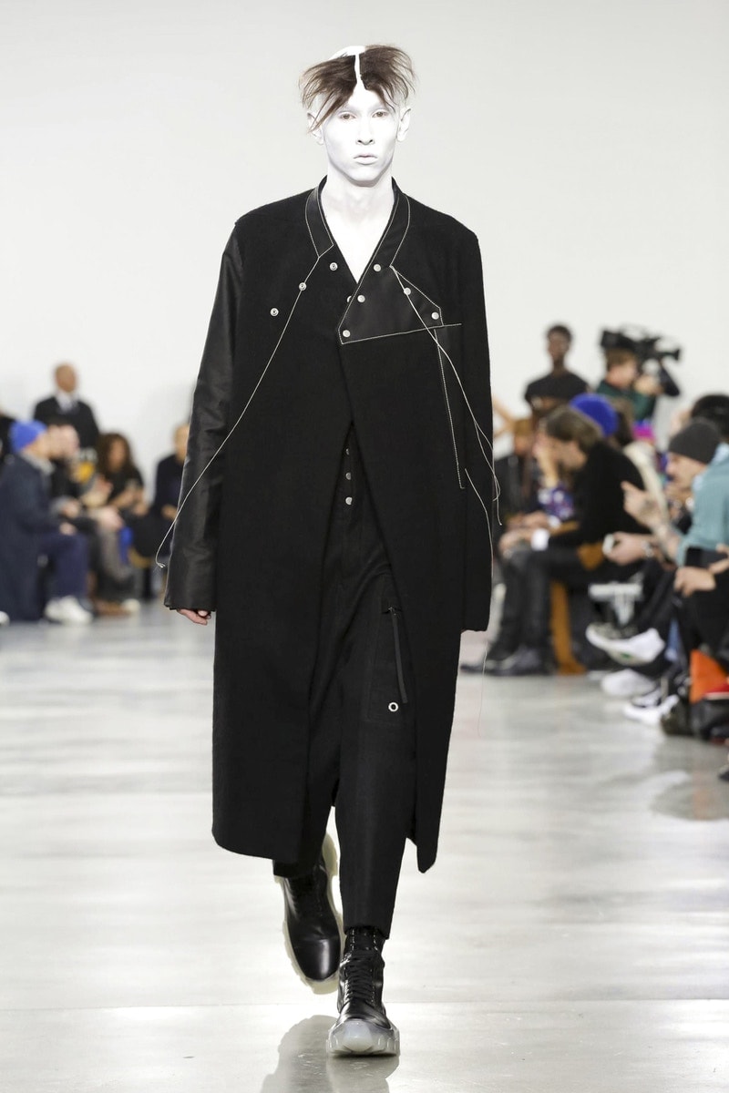 Rick Owens Paris Fashion Week Fall Winter 2018
