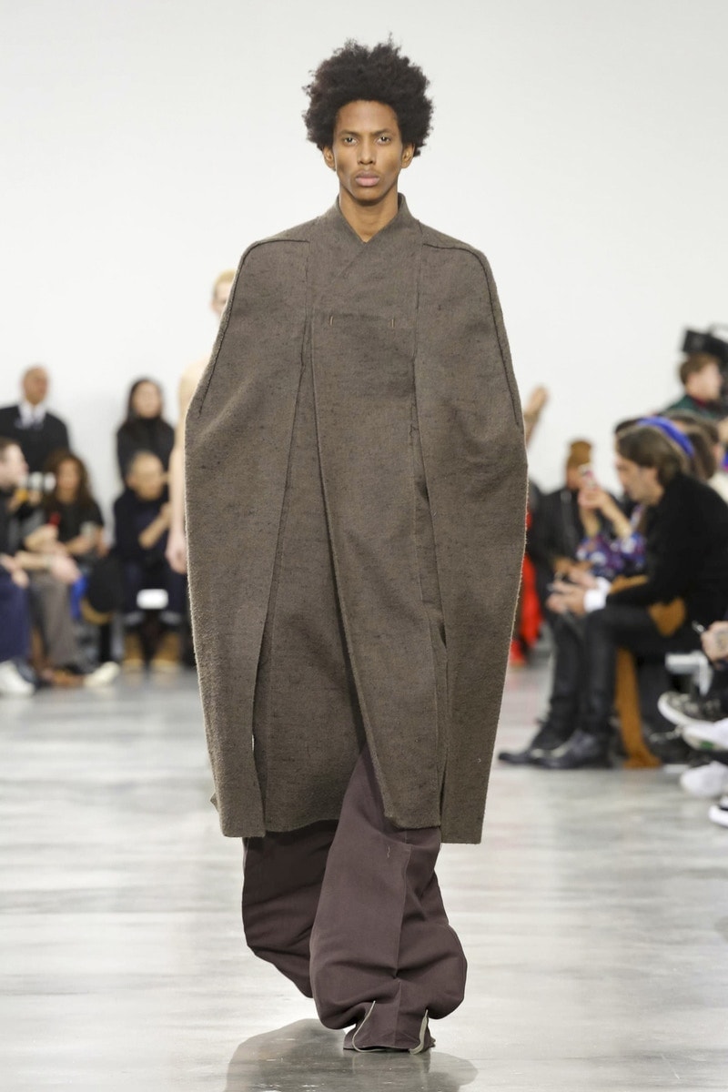 Rick Owens Paris Fashion Week Fall Winter 2018