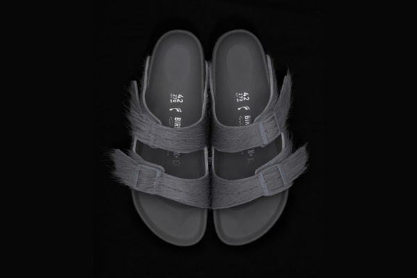 Sandales Rick Owens X Birkenstock Grises
