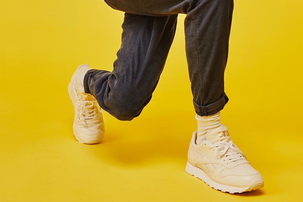 Lookbook De La Collaboration Sneakersnstuff x Reebok Classic Leather "Premium"