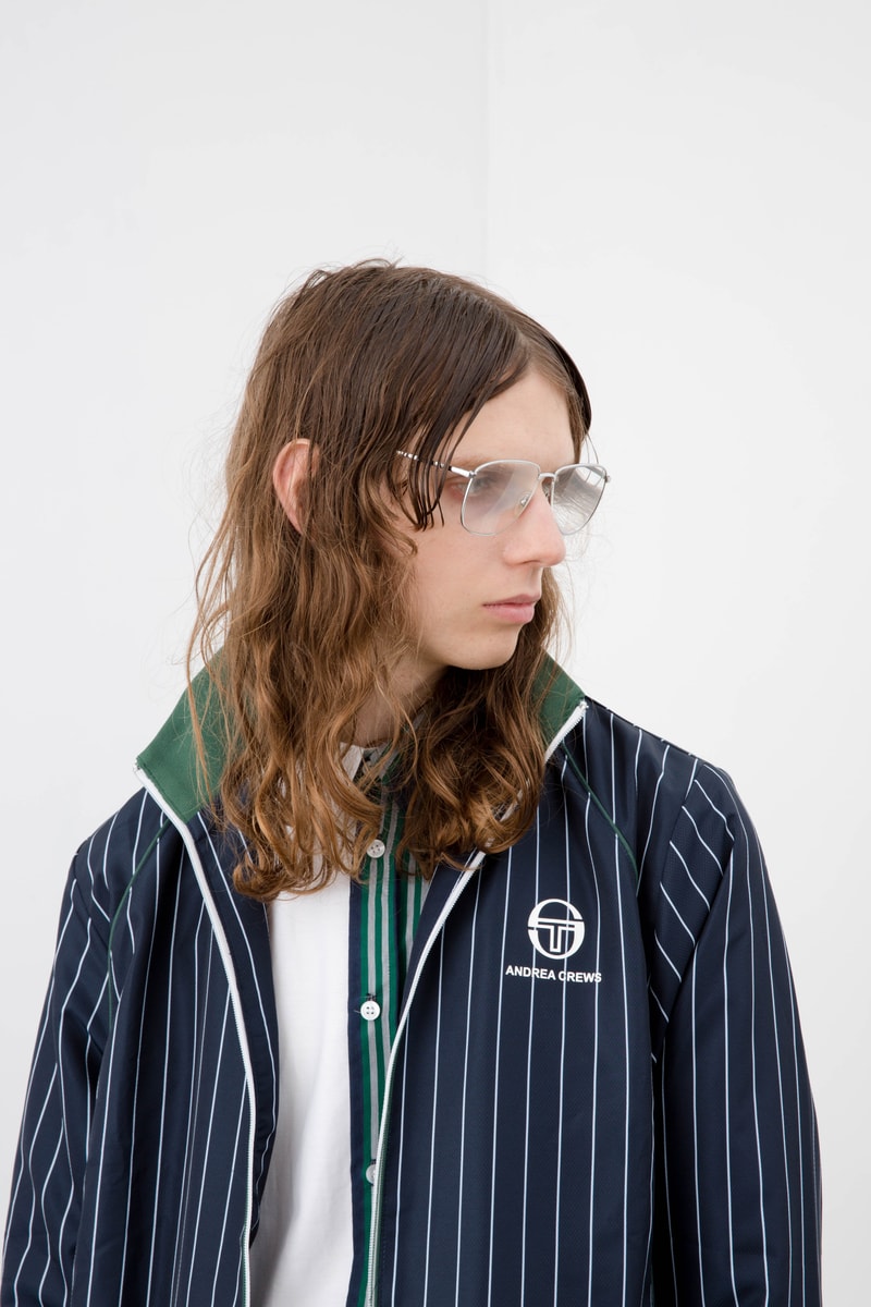 Andrea Crews Sergio Tacchini Lookbook