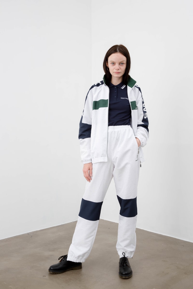Andrea Crews Sergio Tacchini Lookbook