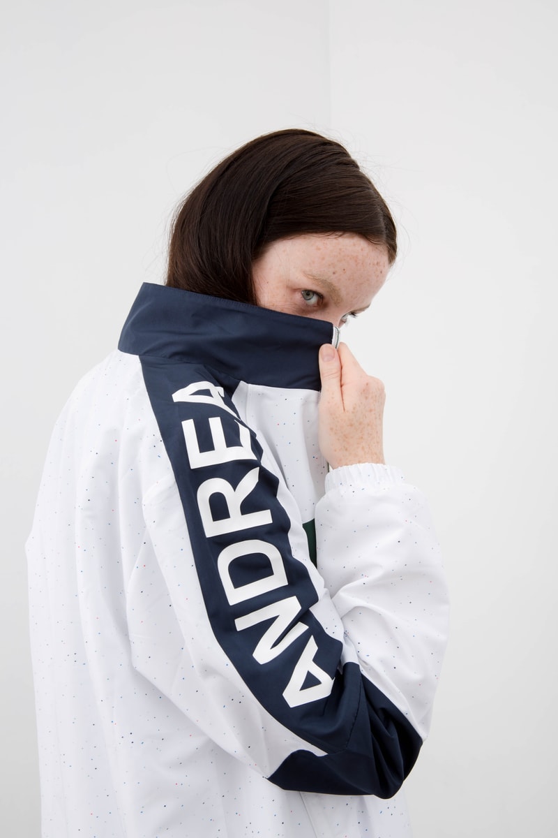 Andrea Crews Sergio Tacchini Lookbook
