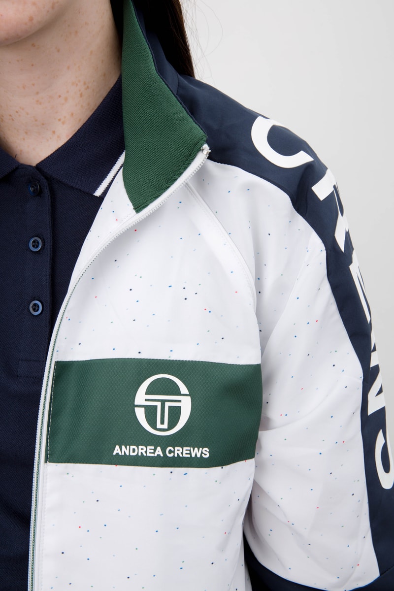 Andrea Crews Sergio Tacchini Lookbook