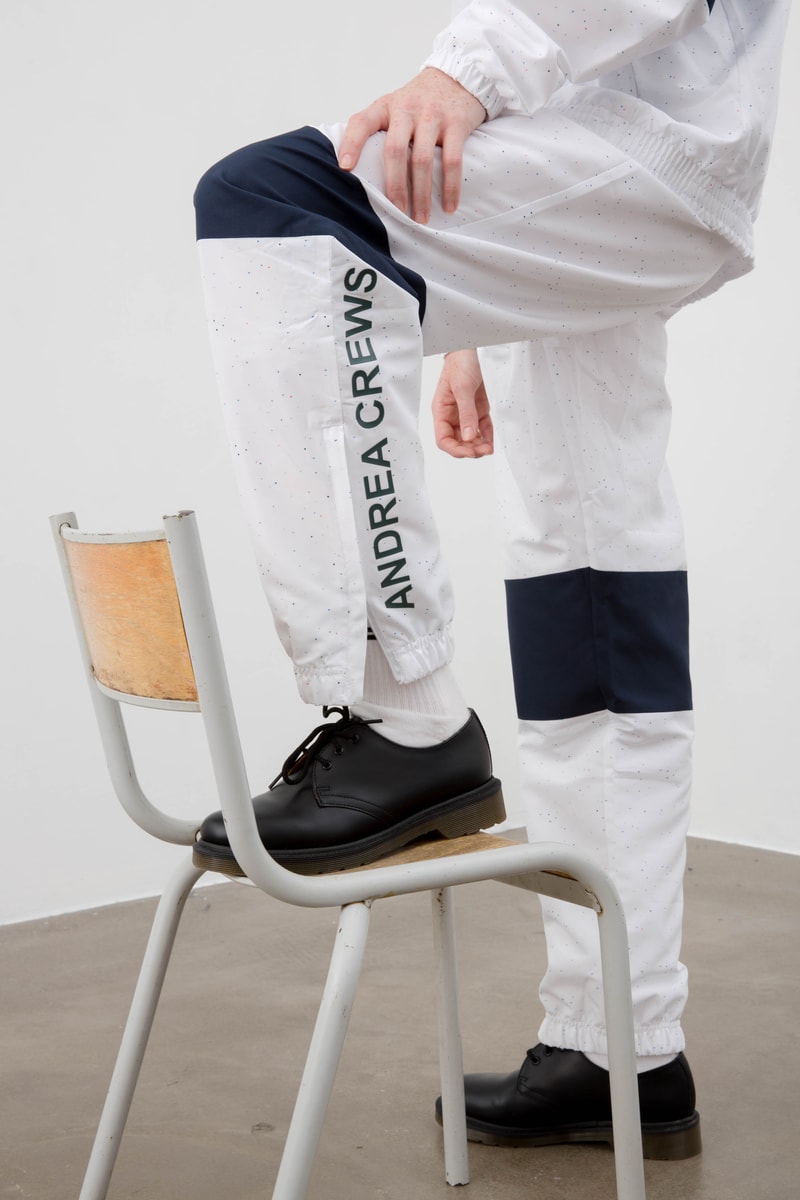 Andrea Crews Sergio Tacchini Lookbook