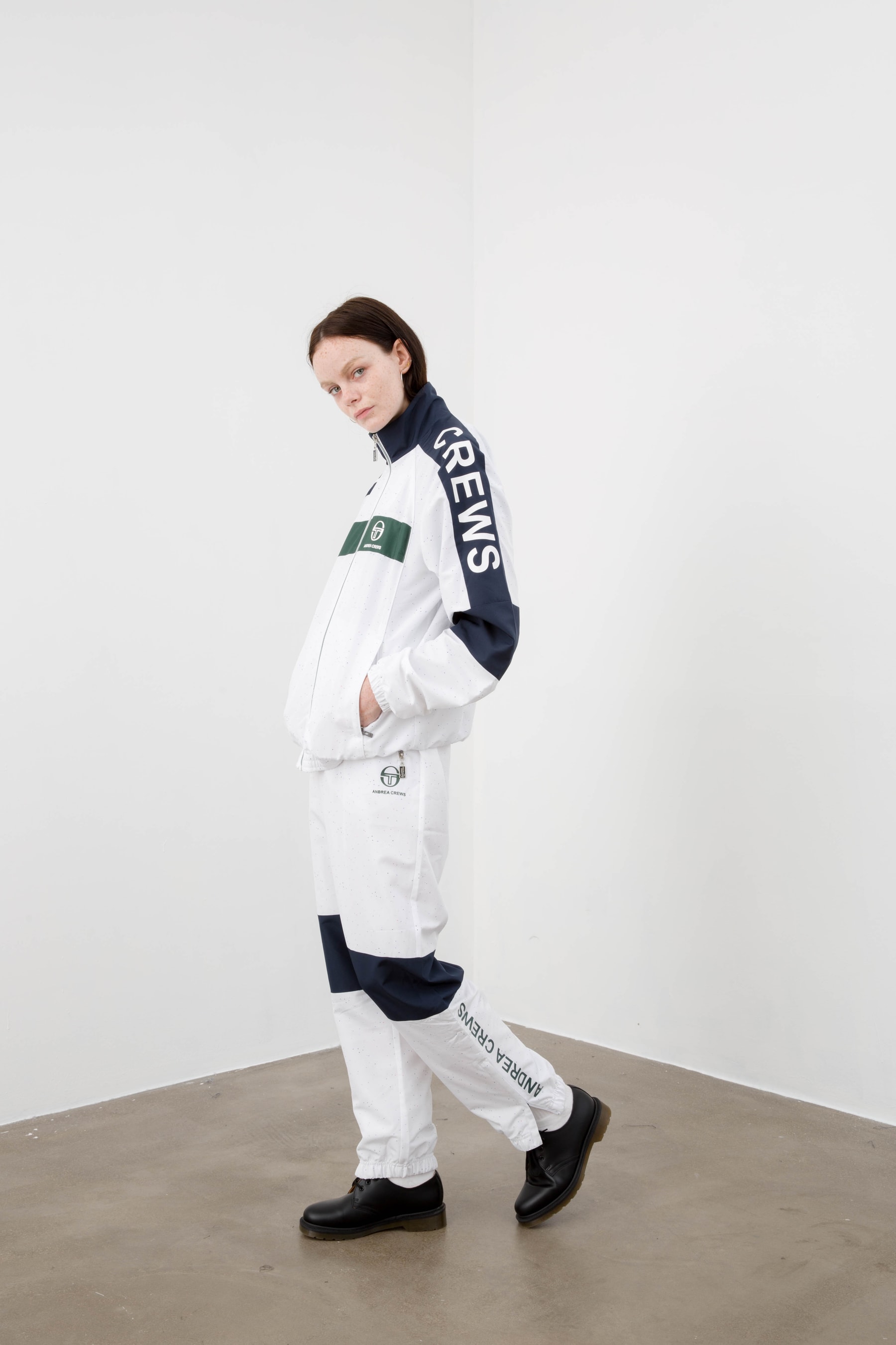 Andrea Crews Sergio Tacchini Lookbook