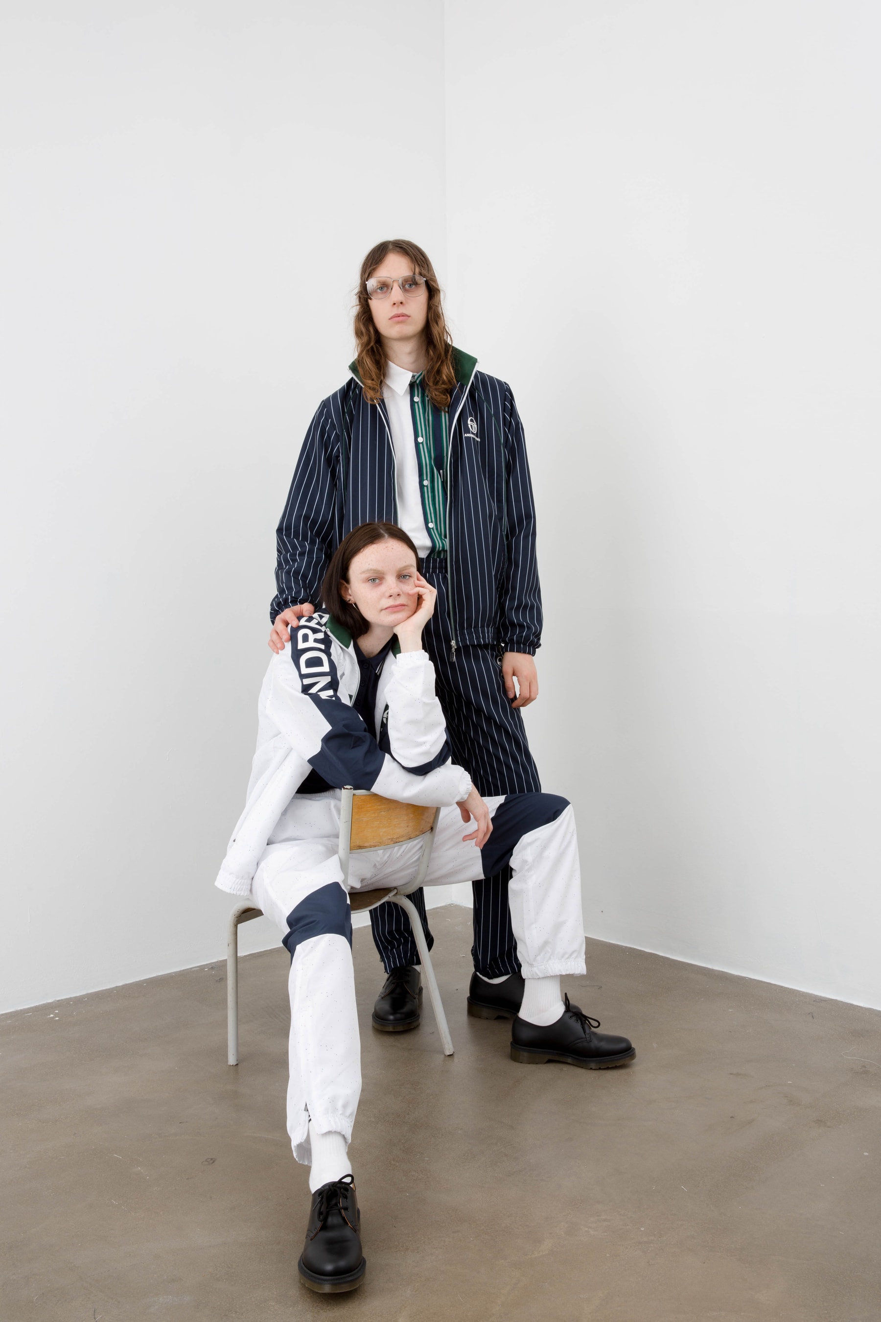 Andrea Crews Sergio Tacchini Lookbook
