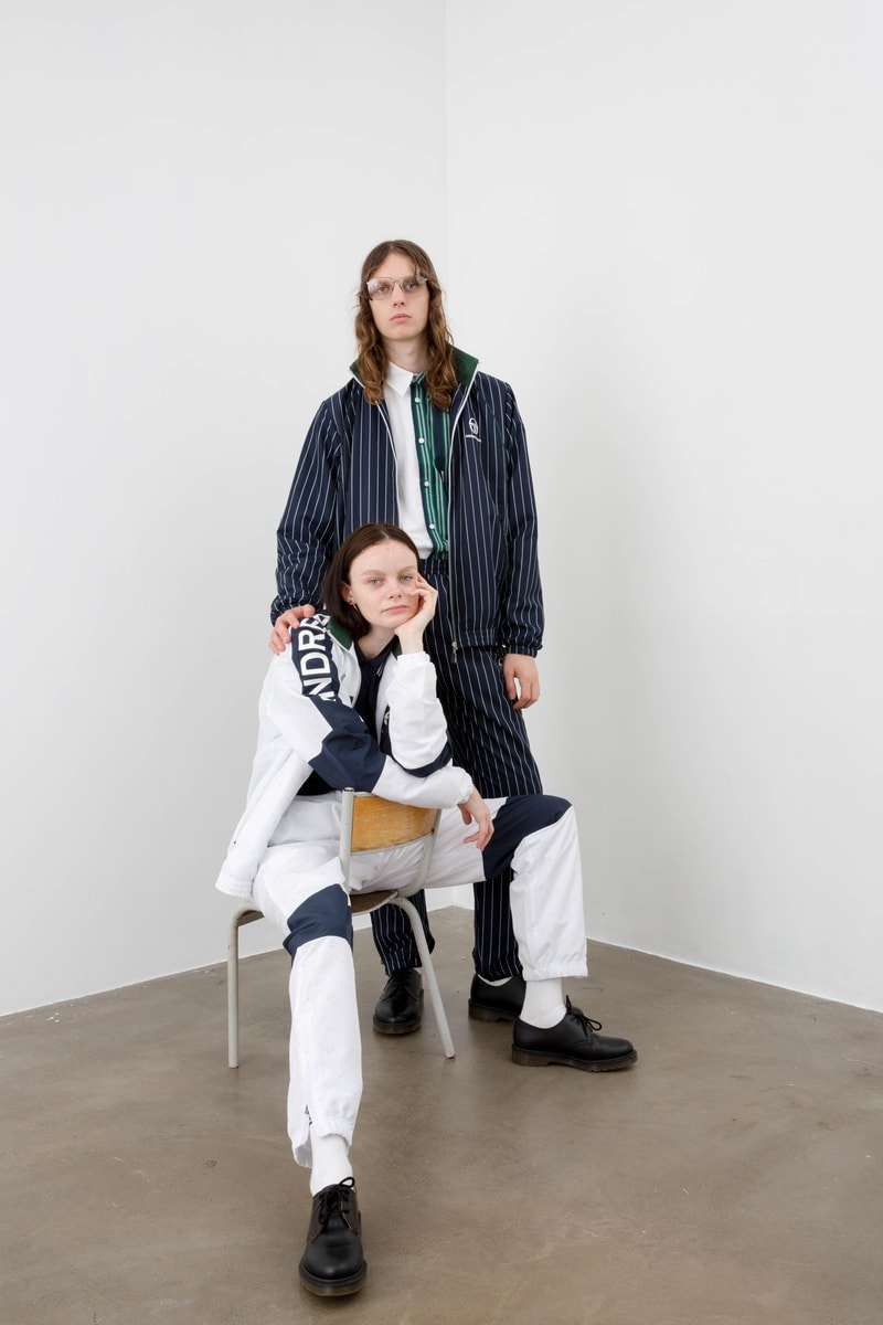 Andrea Crews Sergio Tacchini Lookbook