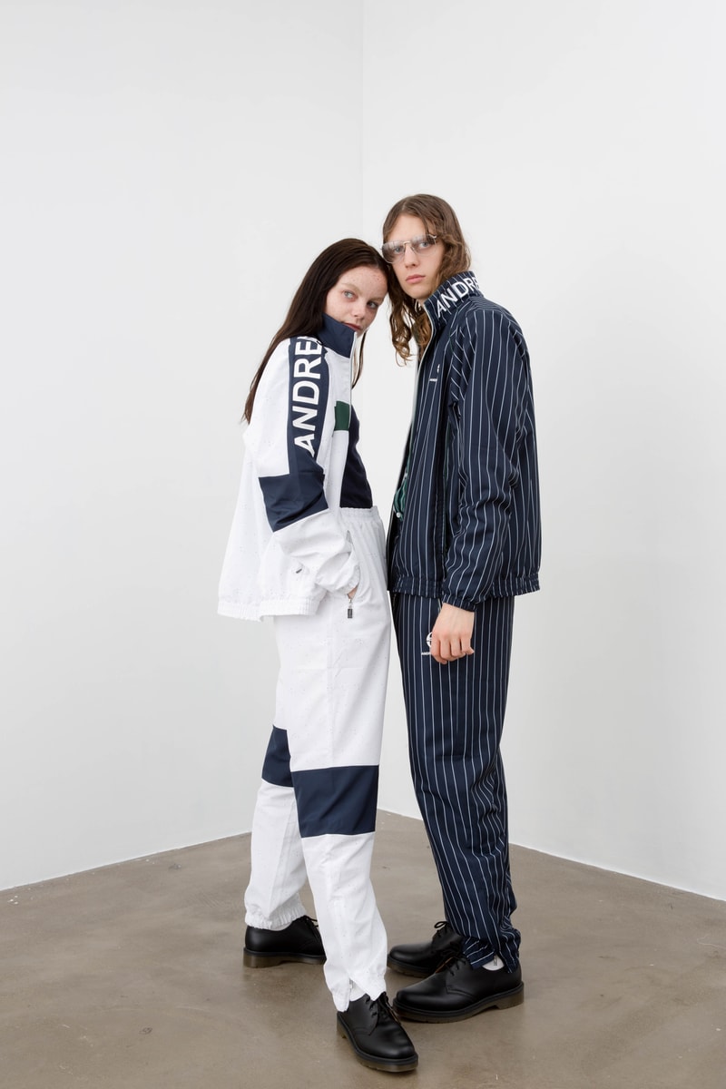 Andrea Crews Sergio Tacchini Lookbook