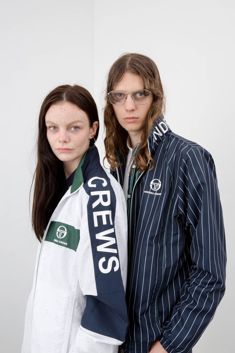 Andrea Crews Sergio Tacchini Lookbook