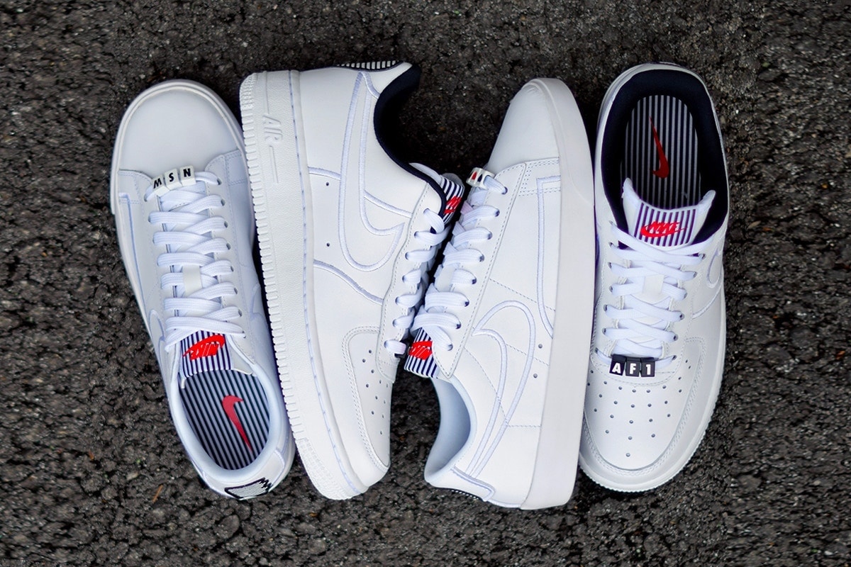 Sneakers Baskets Saint Valentin Valentine's Day Nike Air Max 1 Premium SC Jewel “Particle Rose” Le Coq Sportif “Saint-Valentin” Pack Nike “Valentine's Day” Pack 2018 Air Force 1 Blazer Low Adidas Originals Superstar 80’s Pack Half Heart Nike Air Max 98 “Gym Red”