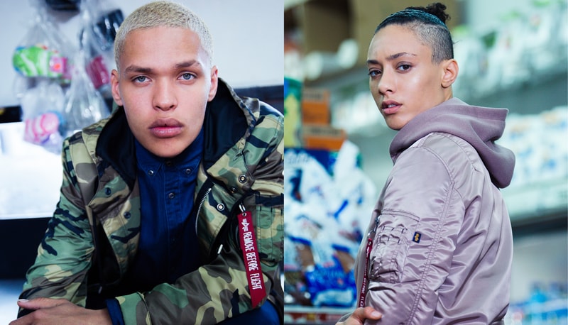 Alpha Industries Lookbook Collection Printemps Eté 2018 Military Jacket Bomber World Tour Ralph Souffrant Model