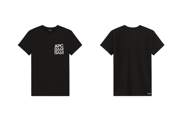 A.P.C. BAM BAM T-Shirts Manches Longues Courtes Noir