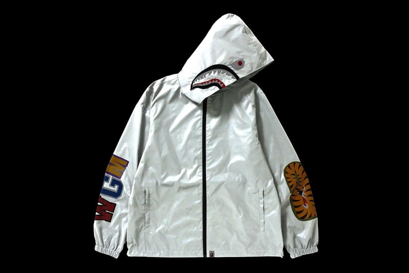 BAPE gros plan Veste Reflective