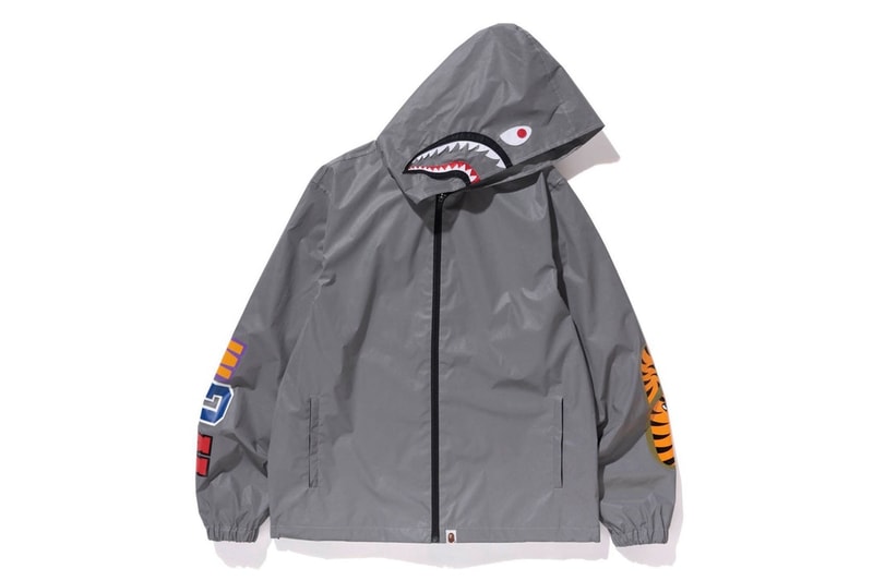 BAPE gros plan Veste Reflective