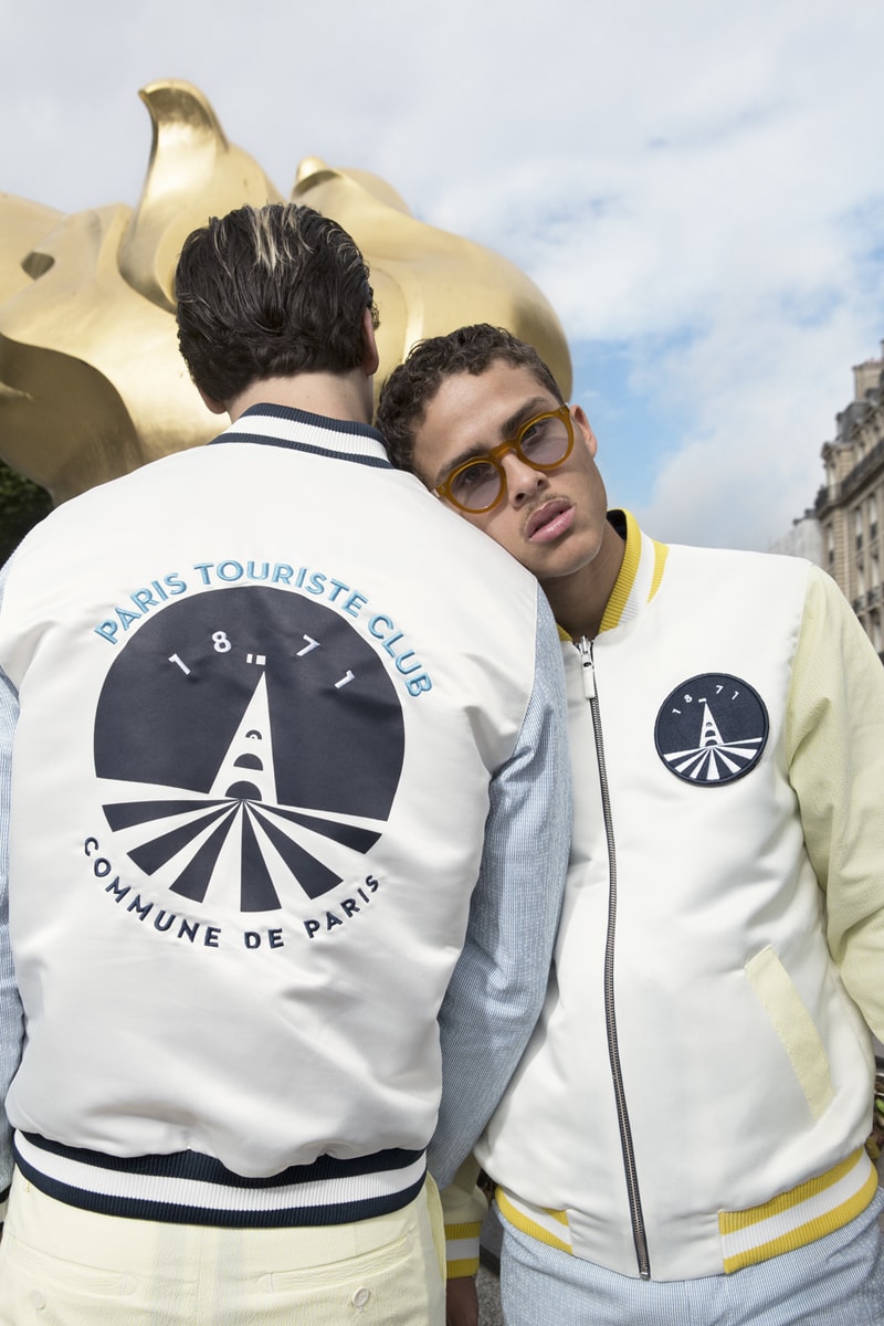 Commune De Paris Lookbook Collection Paris Touriste Club Flamme De La Liberté