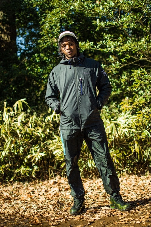Veste fleur mannequin lookbook
