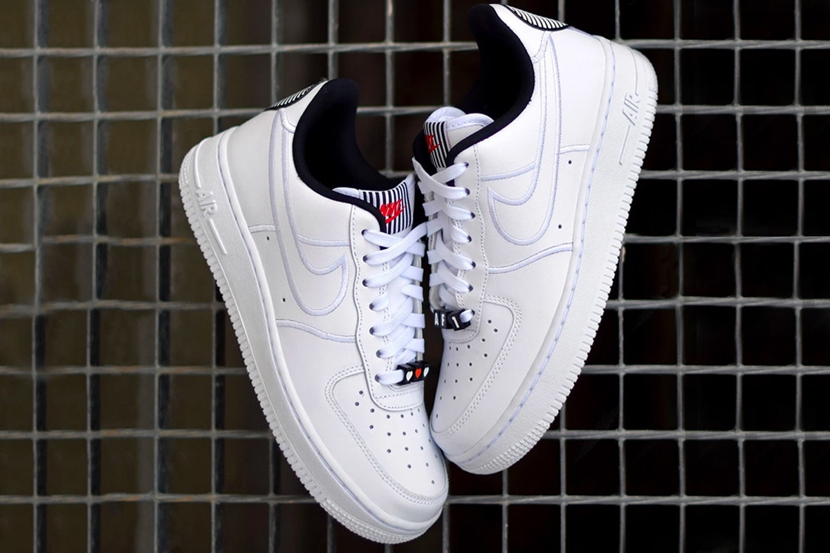 Nike Pack Saint-Valentin Air Force 1 Blazer Low Blanche 