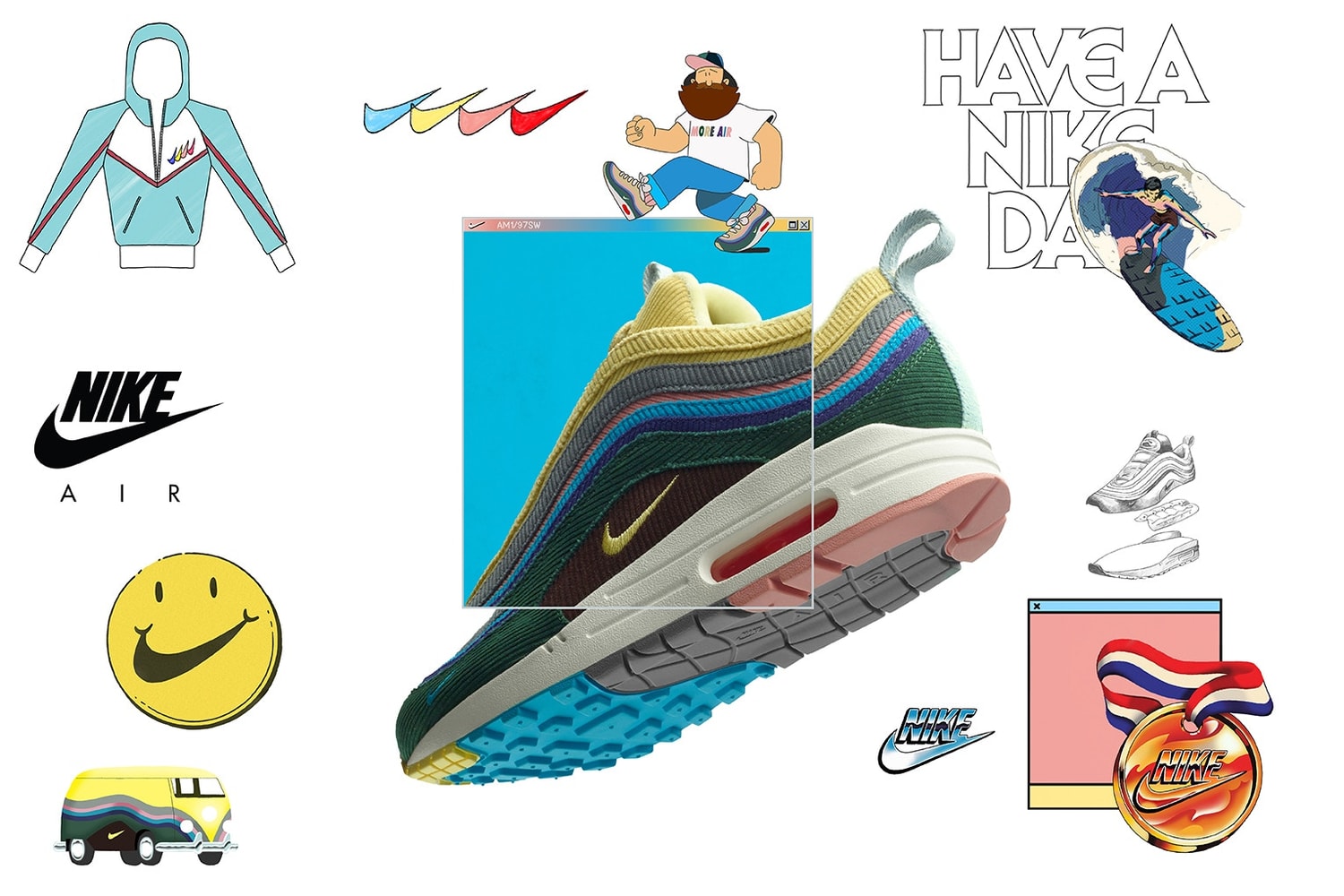 Visuel De La Sean Wotherspoon x Nike Air Max 1/97