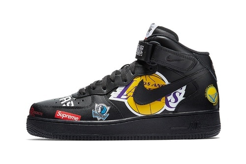 Un Aperçu De La Collaboration Supreme x Nike Air Force 1 Mid