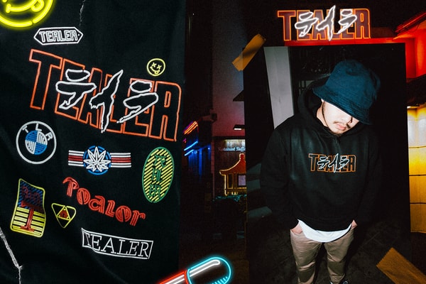 Tealer Collection Capsule Yeojun Yoon Néons Hoodie T-Shirt Coques