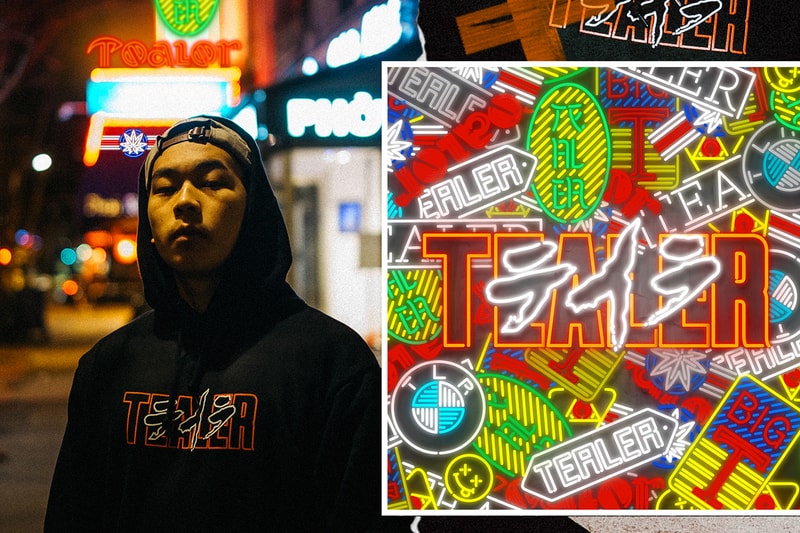 Tealer Collection Capsule Yeojun Yoon Néons Hoodie T-Shirt Coques
