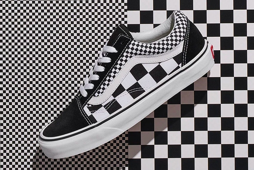 Vans Checkerboard Damiers Authentic  Slip-On Sk8-Hi Old Skool
