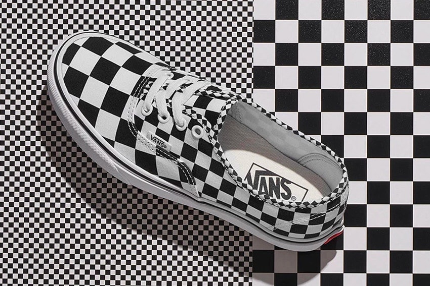 Vans Checkerboard Damiers Authentic  Slip-On Sk8-Hi Old Skool