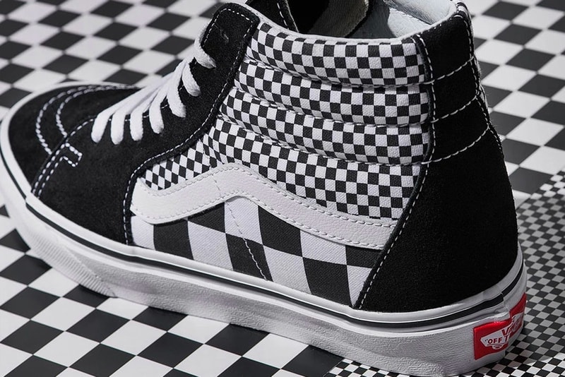 Vans Checkerboard Damiers Authentic  Slip-On Sk8-Hi Old Skool