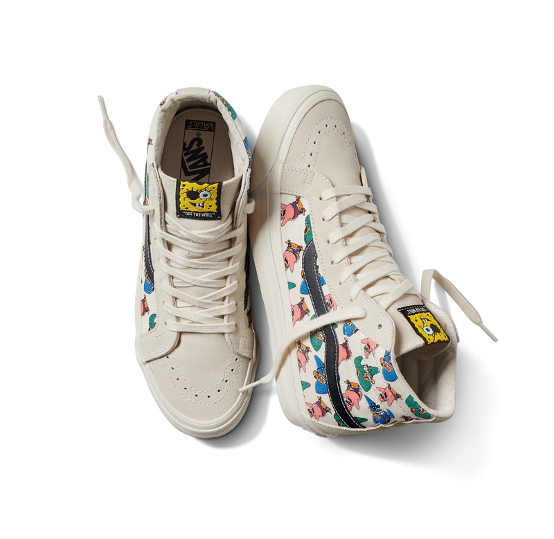 Collaboration Bob L'Éponge x Vans