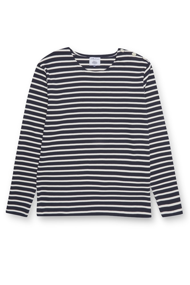 YMC Armor-Lux Marinières Bleu Marine Rose Vert Pastel