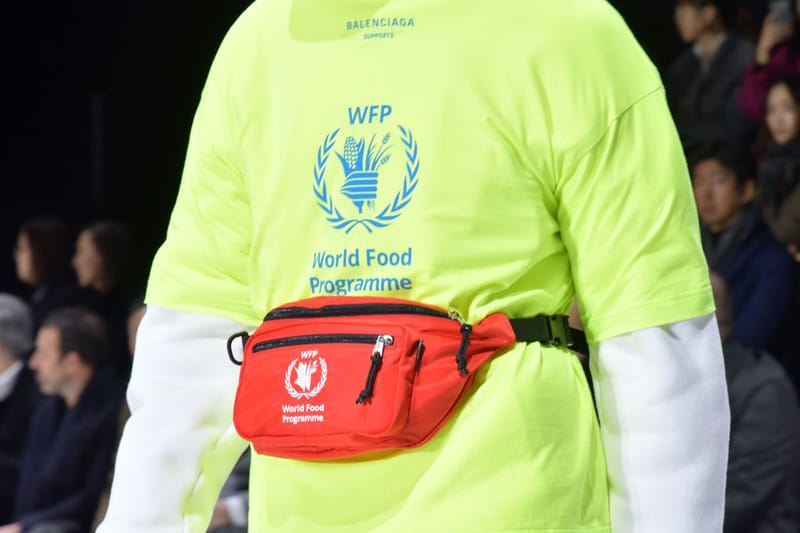 Balenciaga Soutient Le World Food Programme