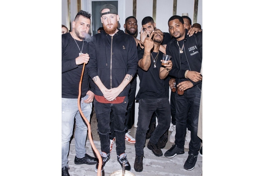 Anniversaire Mark Robinson Ami & Assistant OVO Drake