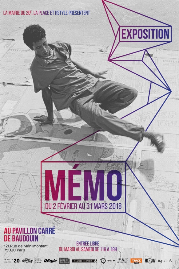 Affiche De L'Exposition MÉMO À Paris