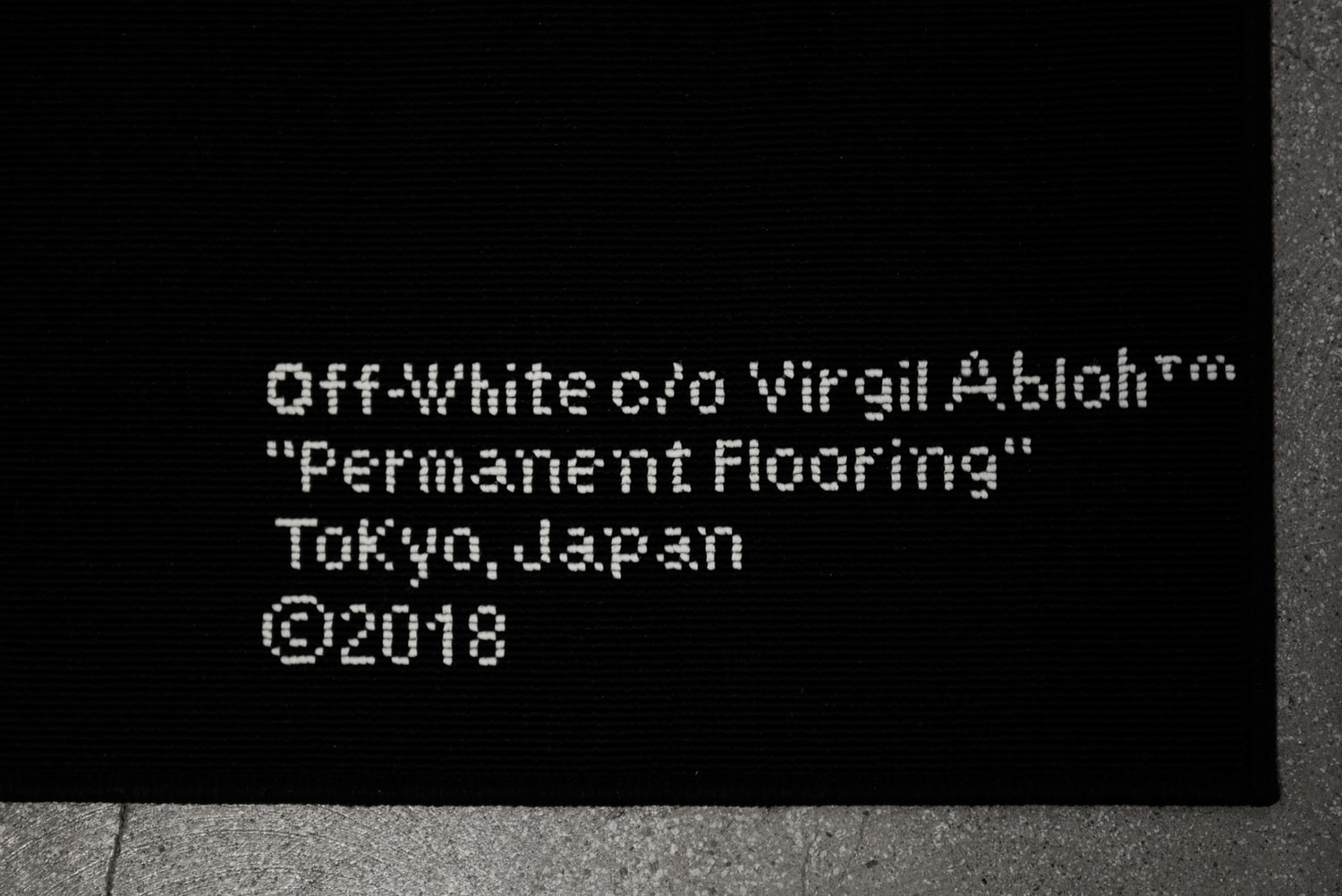 PAY PER VIEW Virgil Abloh Tokyo Exposition