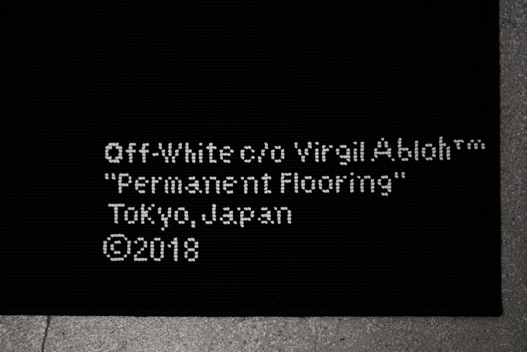 PAY PER VIEW Virgil Abloh Tokyo Exposition