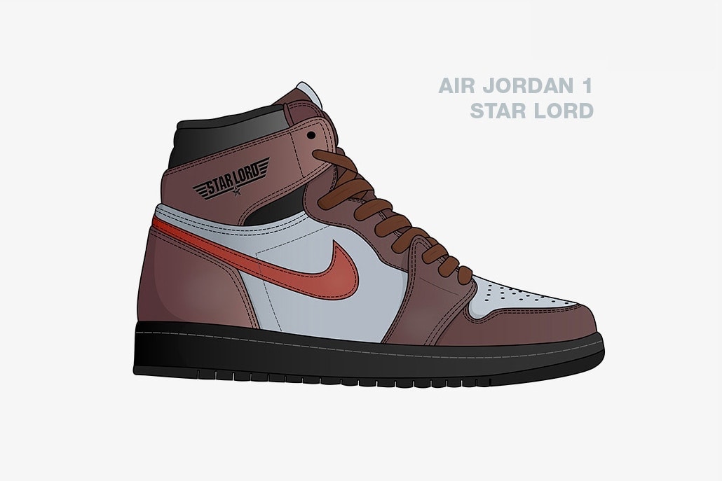 Illustrateur Imagine Collaboration Nike Avengers