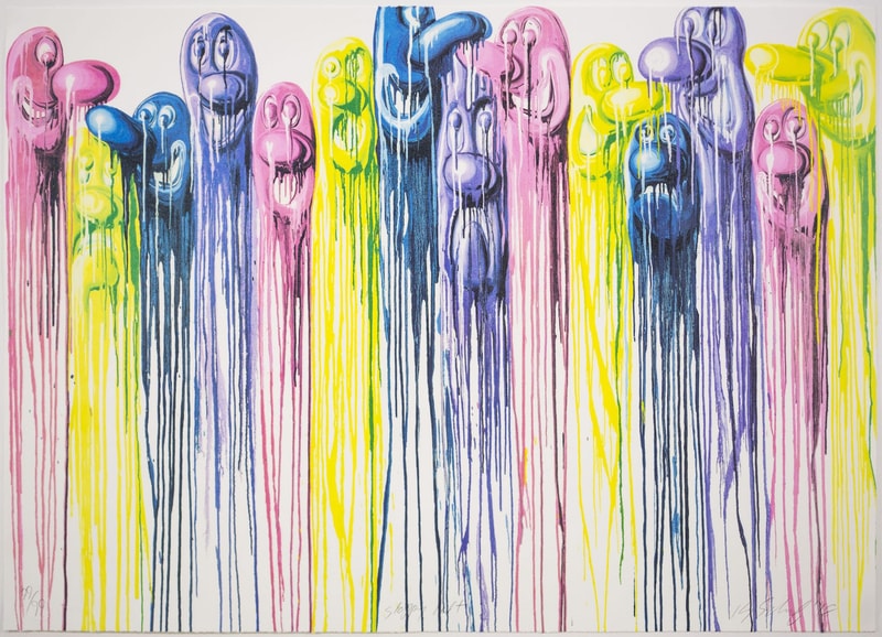 L'Oeuvre Sloppy Melt De Kenny Scharf