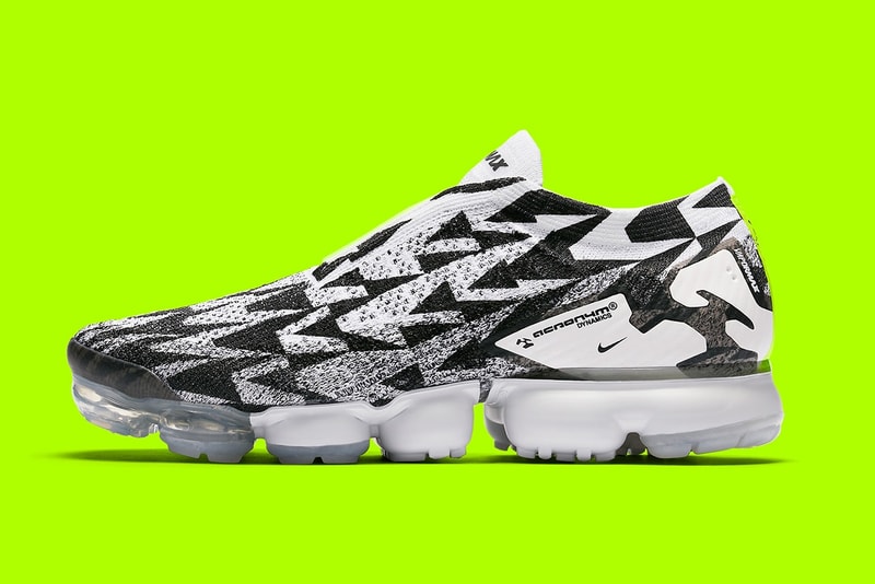 Air VaporMax Acronym gris fluo
