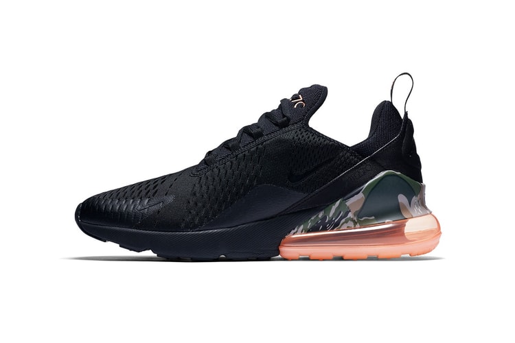 La Nike Air Max 270 Se Décline En Black, Coral, "Camo"